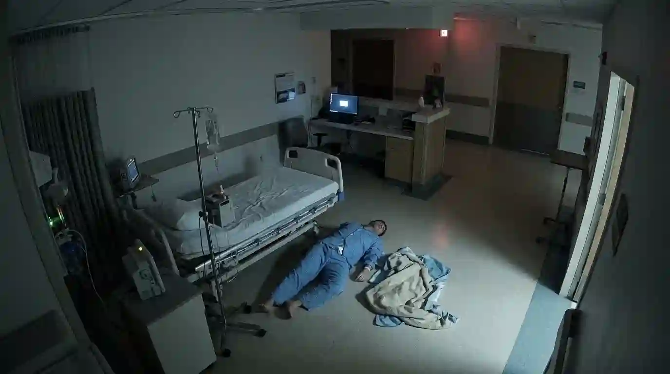 Hospital patient fall detection and ward monitoring